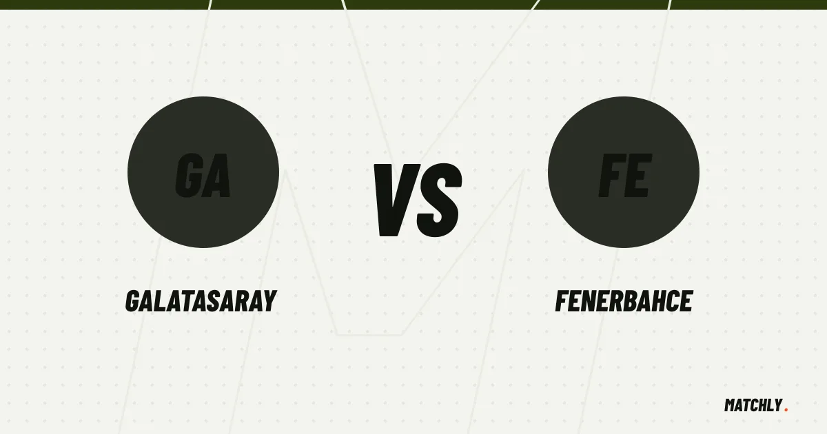 Galatasaray Fenerbahçe i aften: Kæmpe derby i Istanbul, og Fenerbahçe mangler flere spillere