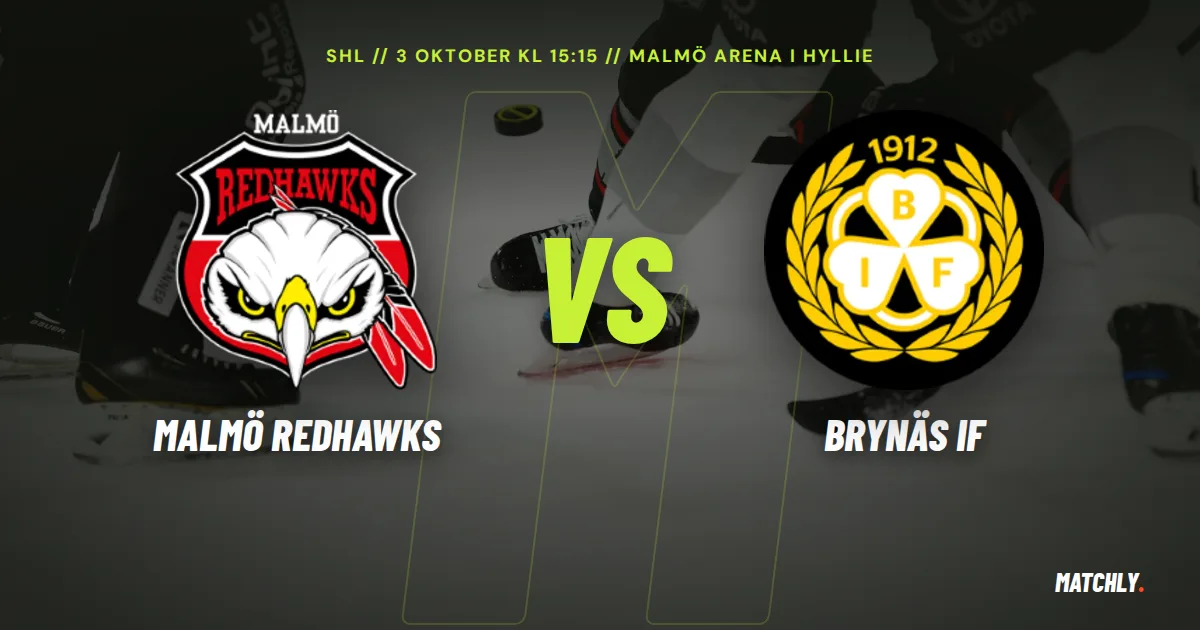 Malmö Redhawks mod Brynäs IF