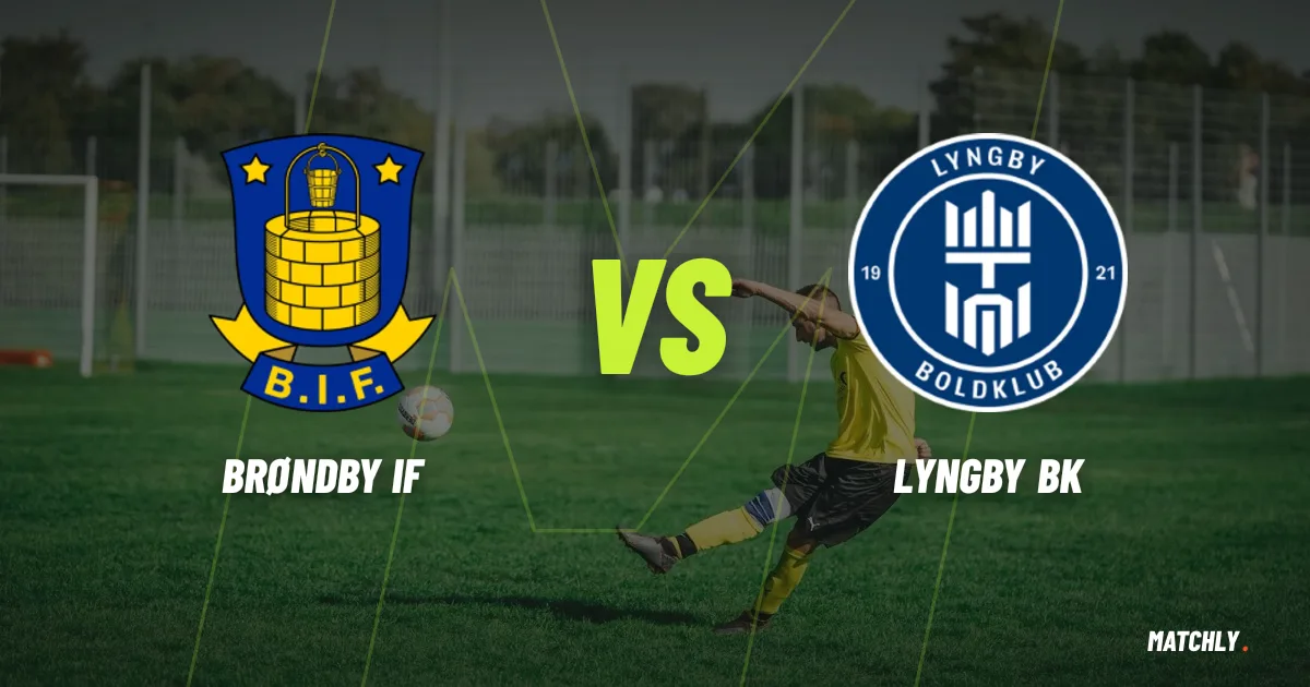 Brøndby IF mod Lyngby BK